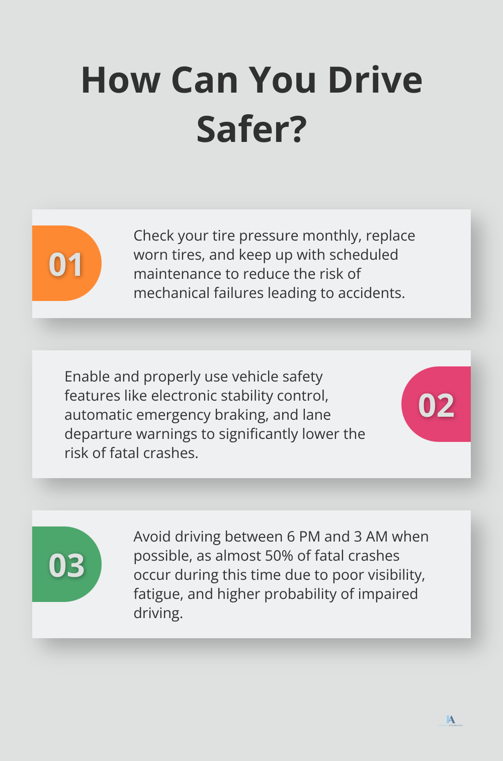 Infographic: How Can You Drive Safer?