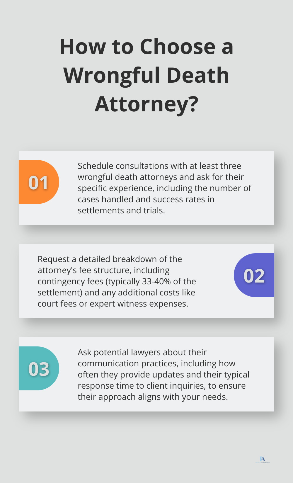 Infographic: How to Choose a Wrongful Death Attorney?