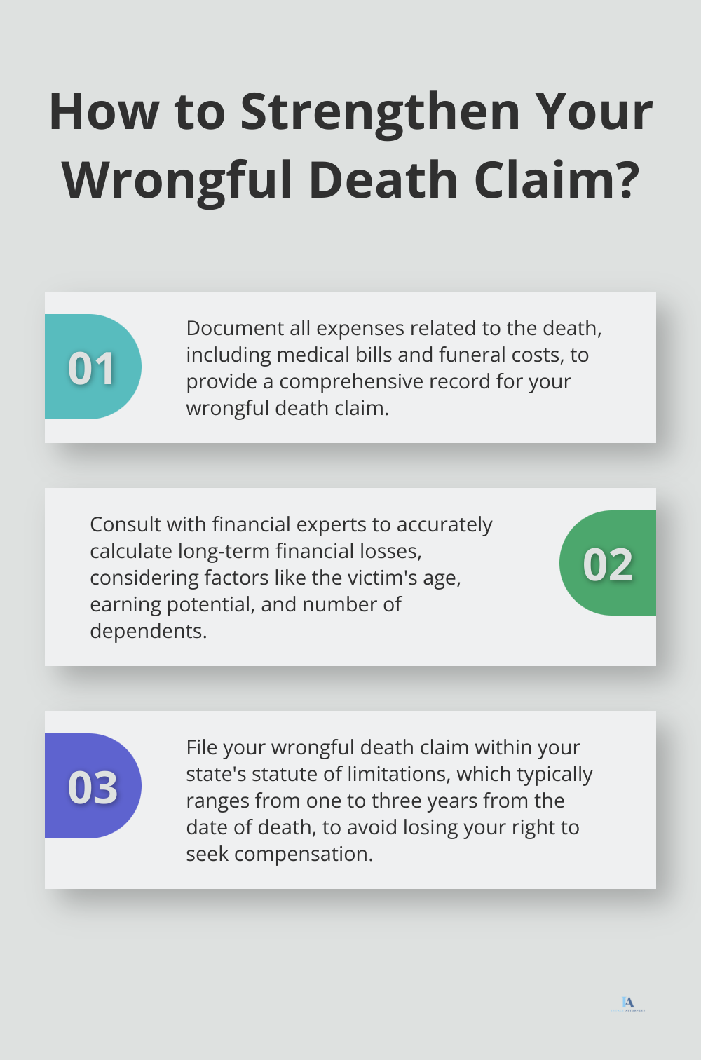 Infographic: How to Strengthen Your Wrongful Death Claim?